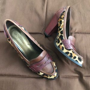 INC animal print shoes